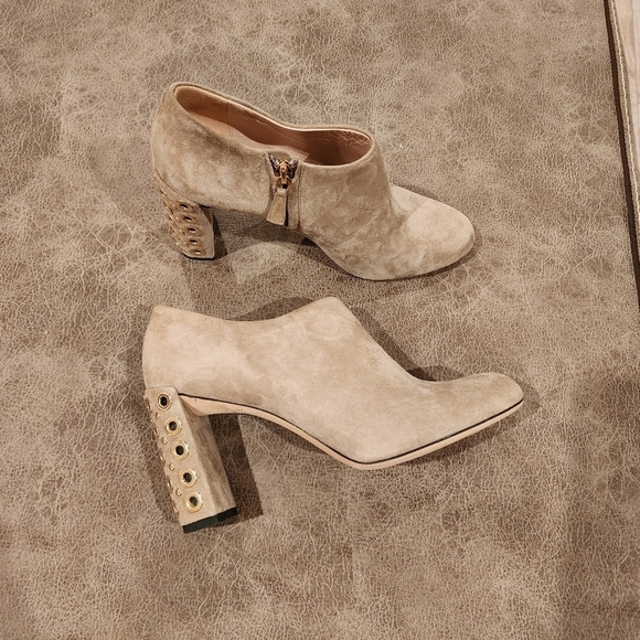 Furla Lara Suede Ankle Boots - Picture 5 of 10